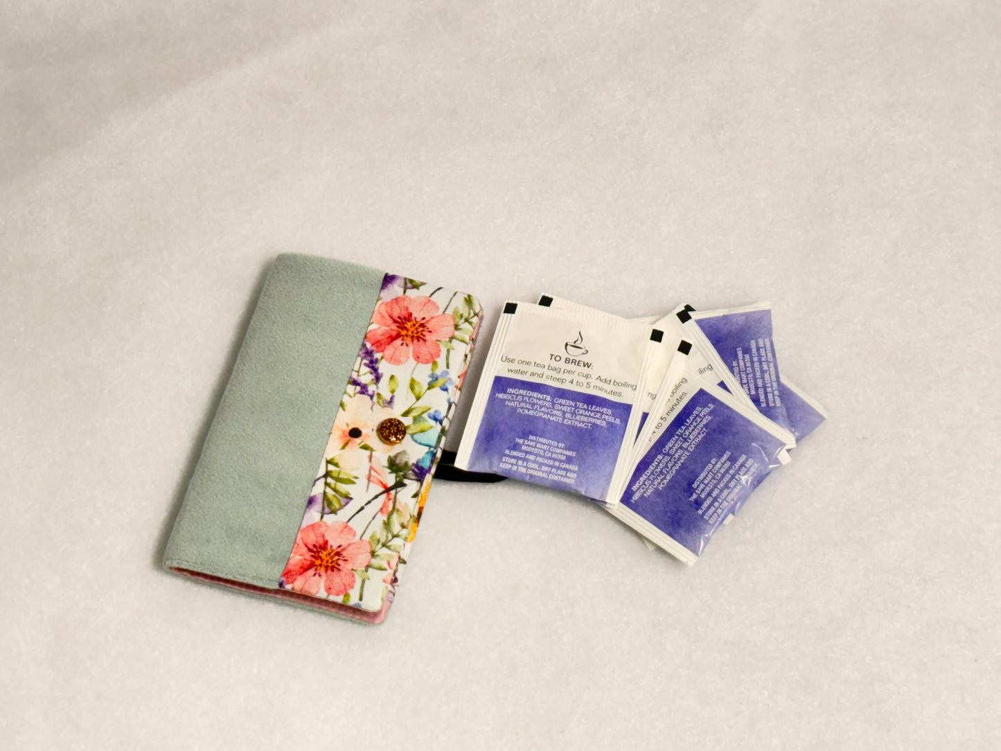 Wallet Tea Organizer Bag