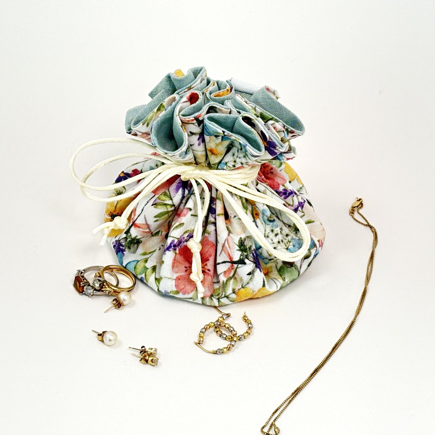 Drawstring Pouch For Jewelry