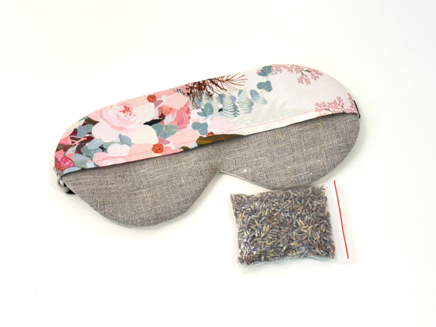 Sleep Mask With Lavender flowers Buds