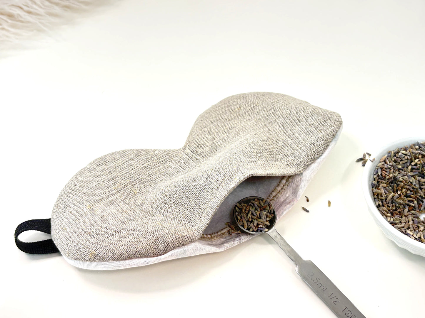 Sleep Mask With Lavender flowers Buds