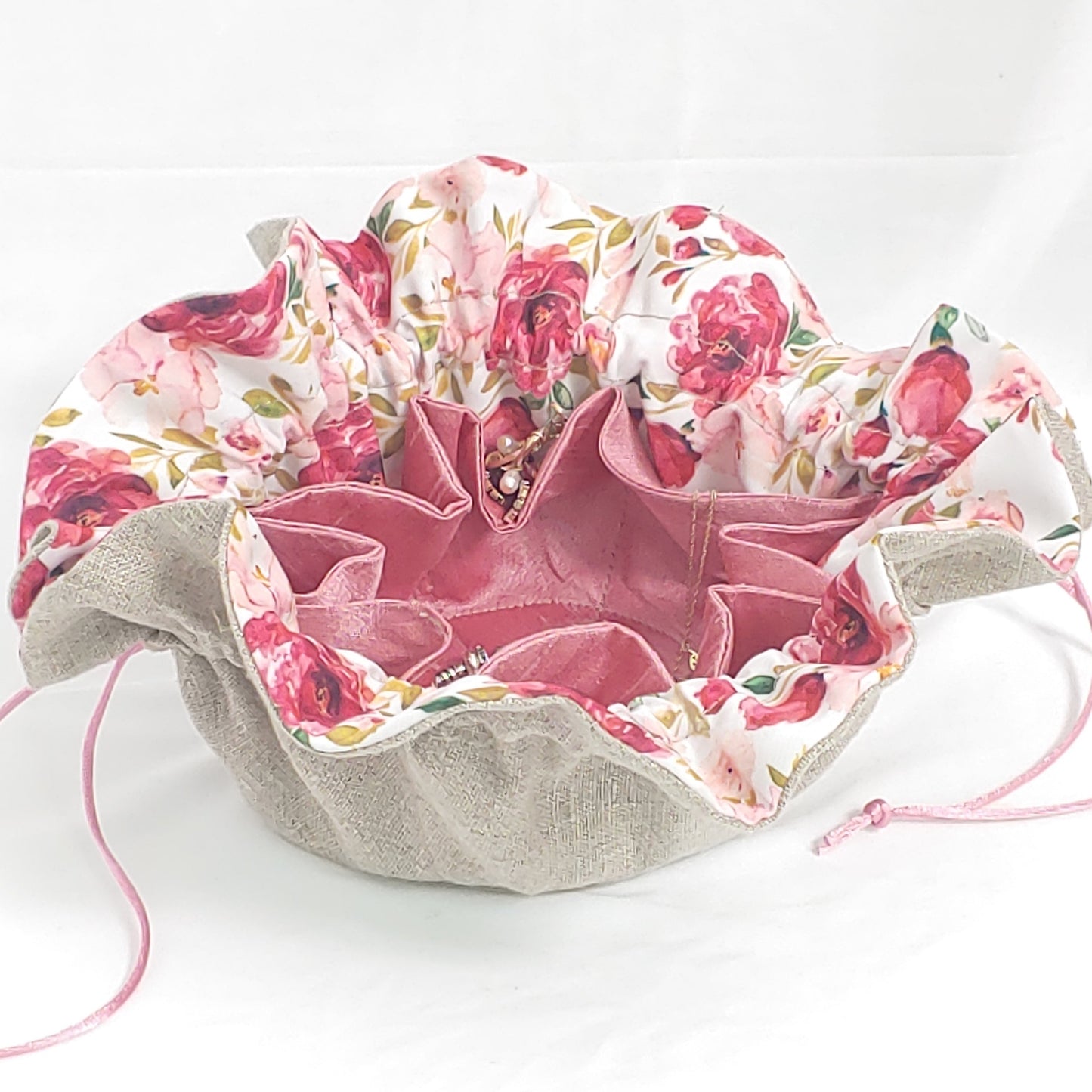 Jewelry Drawstring Pouch Bag