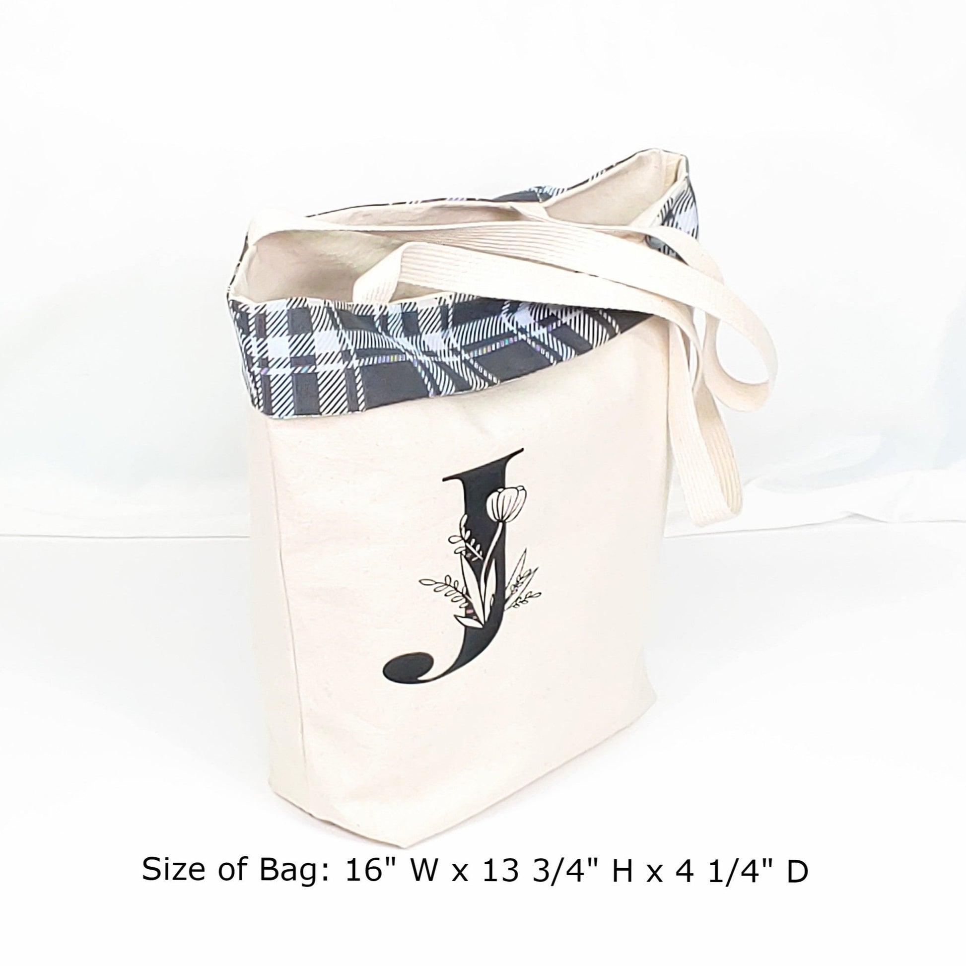 Personalized Canvas Tote Bag